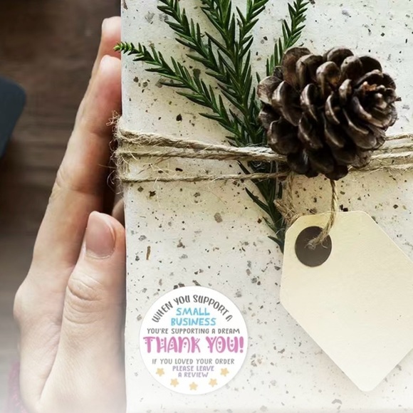 Thank You Sticker, Holiday Decoration Gift Series Self-adhesive - Picture 5 of 5